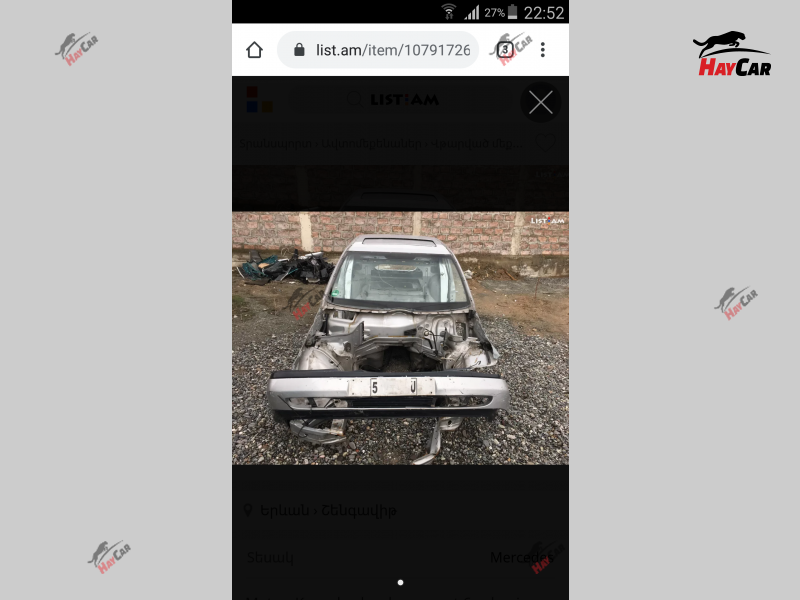 mercedes c180 pahestamaser