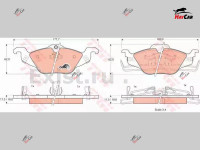 Արգելակման Կոճղակներ Դեմ HAF1350 